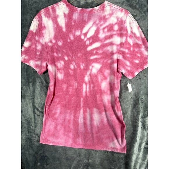 Glidden Shirt Peace Love And Coffee Women’s T-Shirt Pink Hippie Vibes Medium Top - Picture 11 of 13